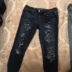 AMERICAN EAGLE RIPPED, skinny jeans